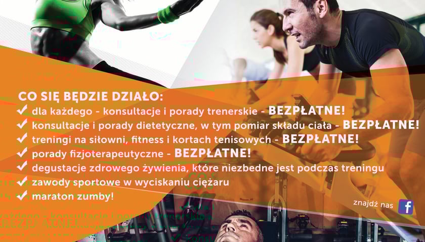 W sobotę „Dzień otwarty z fitnessem”