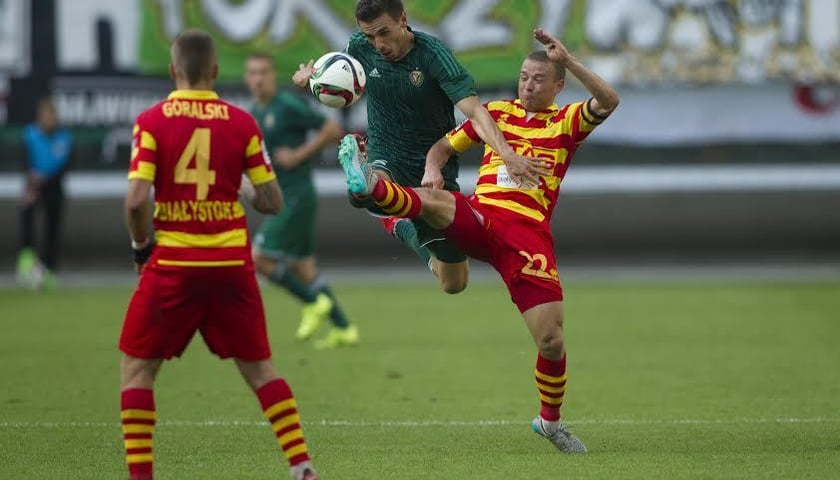 Śląsk wygrywa z Jagiellonią 3:1