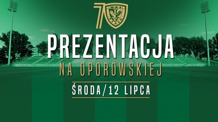 W środę prezentacja pierwszej drużyny Śląska Wrocław