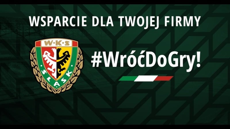 Piłkarski Śląsk wspiera lokalnych przedsiębiorców