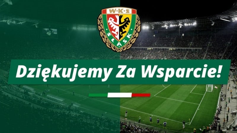 Ponad 5 tysięcy kibiców wsparło Śląsk podczas pandemii