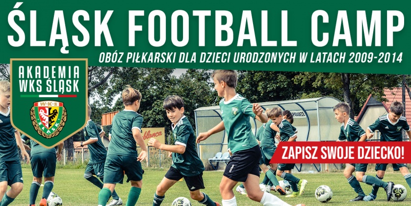 Śląsk Football Camp 2021. Treningi dla młodych piłkarzy
