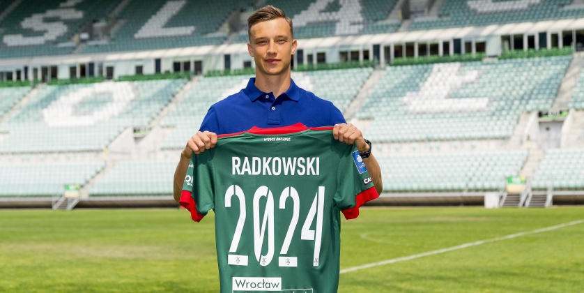 Nowy obrońca w Śląsku Wrocław. To 20-letni Kacper Radkowski