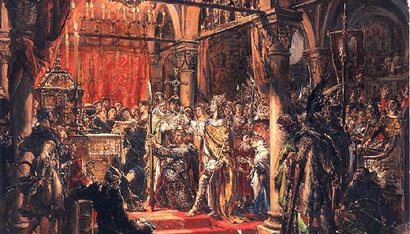 Jan Matejko "Koronacja Chrobrego"