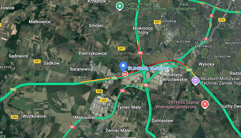 Tu doszło do zdarzenia