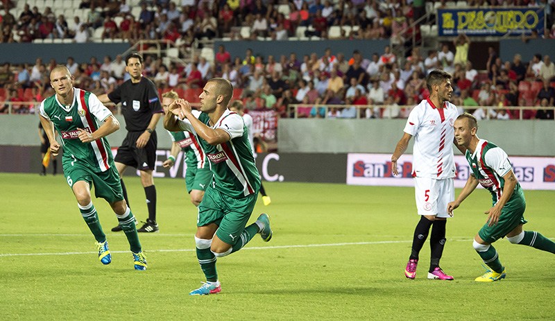 Śląsk przegrał z Sevillą 1:4