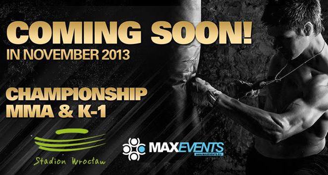 16 listopada gala MMA i K-1 na Stadionie Wrocław