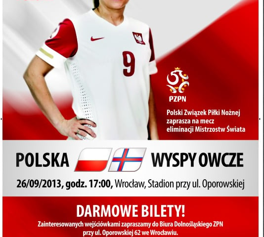 Darmowe bilety na mecz Polska – Wyspy Owcze