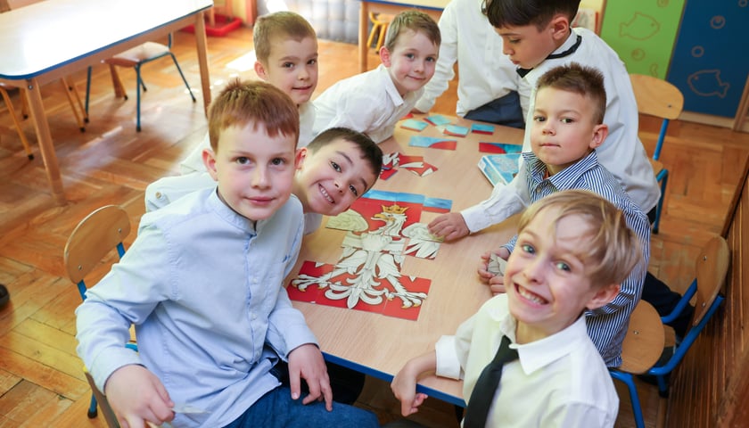 Biało-czerwony dzień w Przedszkolu nr 1 we Wrocławiu