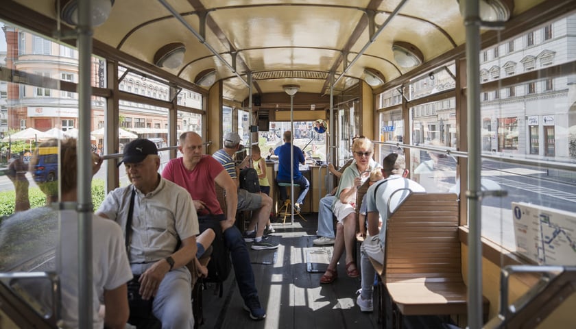zabytkowy tramwaj Wrocławskich Linii Turystycznych