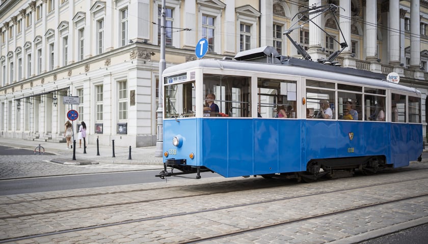 zabytkowy tramwaj Wrocławskich Linii Turystycznych