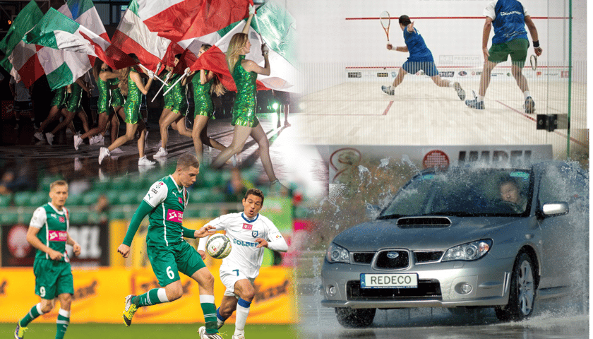 Sportowy weekend we Wrocławiu 11-12.1.14 (FILM)