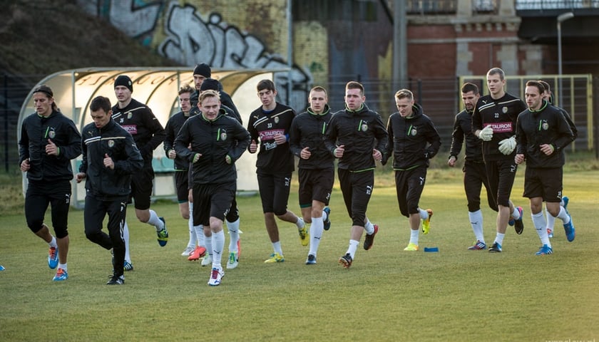 Piłkarze Śląska na zgrupowaniu w Turcji