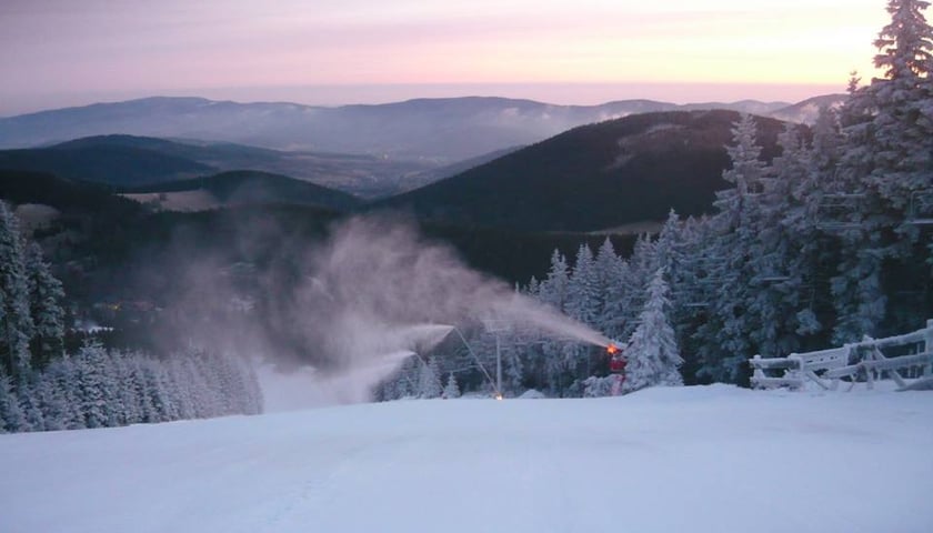 Nienajlepsze warunki narciarskie