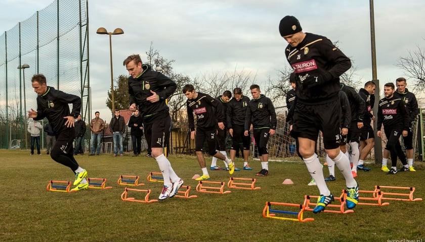 Piłkarze Śląska na obozie w Turcji