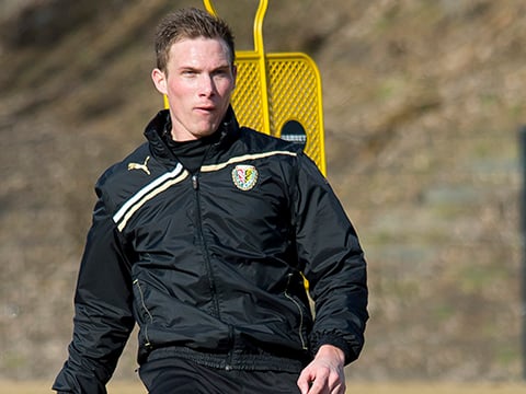 Lukas Droppa piłkarzem Śląska