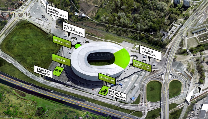 Stadion Wrocław otwarty dla zwiedzających (FILM)