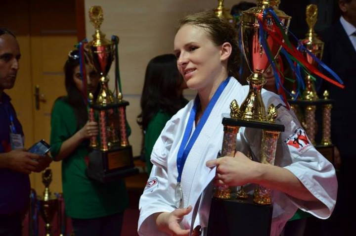 Agata Kaliciak wicemistrzynią Europy w karate