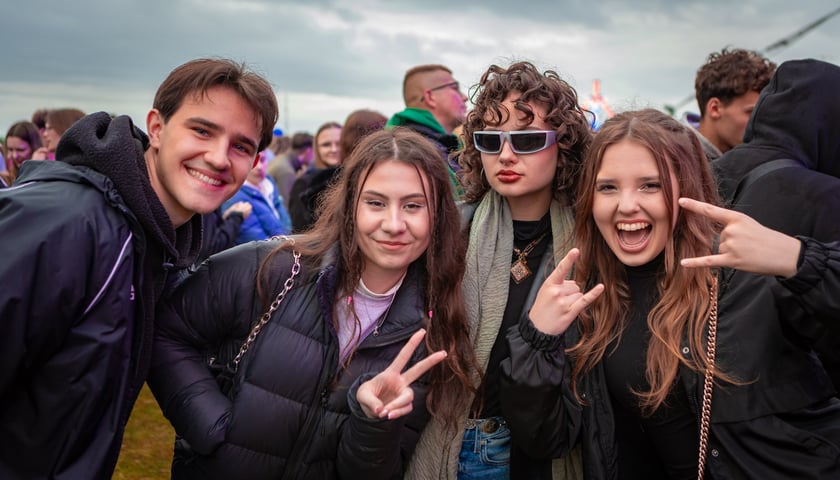 Uczestnicy drugiego dnia Juwenaliów 2025 we Wrocławiu