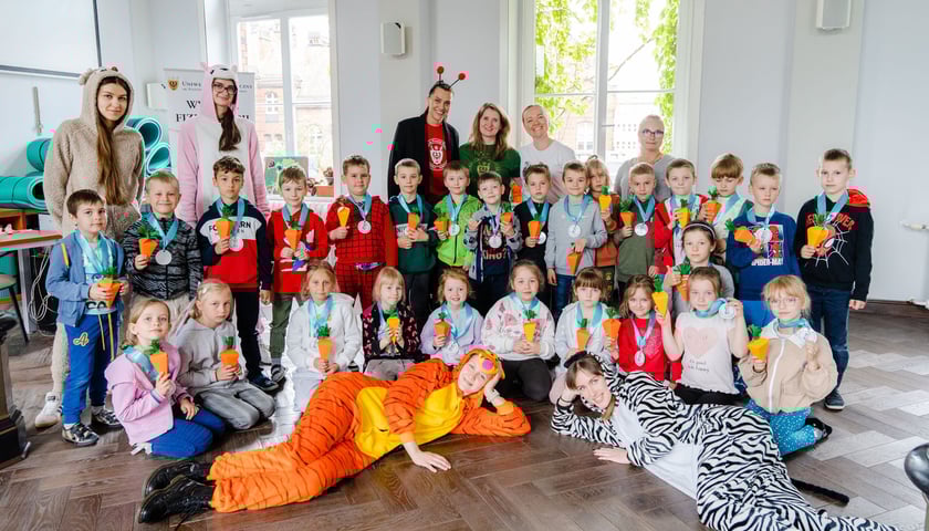 Przedszkole nr 149 w odwiedzinach na Uniwersytecie Medycznym we Wrocławiu