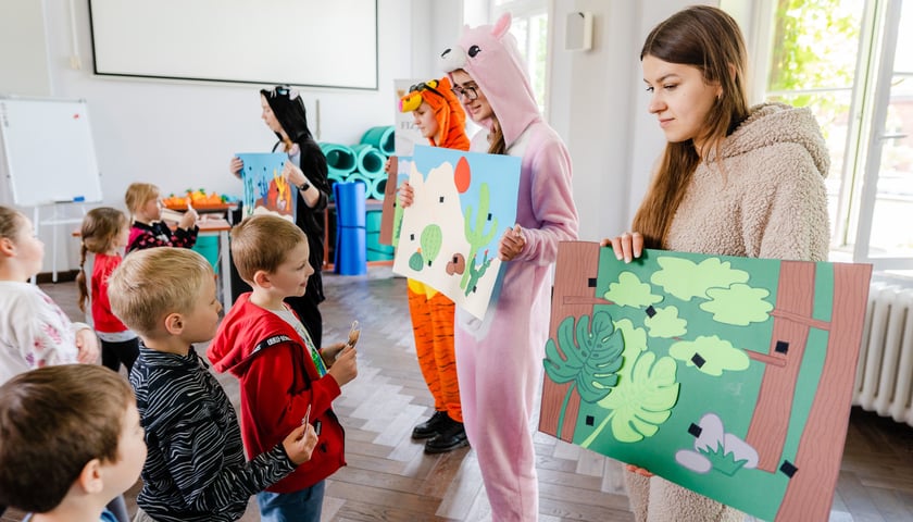 Przedszkole nr 149 w odwiedzinach na Uniwersytecie Medycznym we Wrocławiu