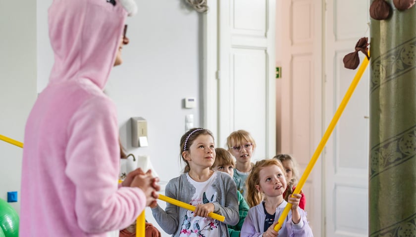Przedszkole nr 149 w odwiedzinach na Uniwersytecie Medycznym we Wrocławiu
