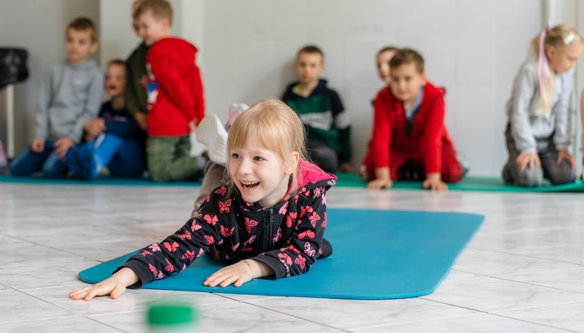 Przedszkole nr 149 w odwiedzinach na Uniwersytecie Medycznym we Wrocławiu