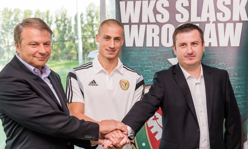 Piotr Celeban wraca do Wrocławia [ZDJĘCIA]