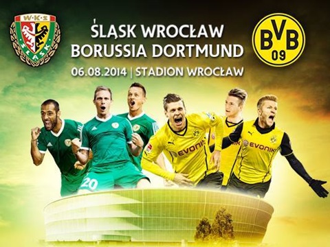 Bilety na mecz Śląsk-Borussia do kupienia na stadionie