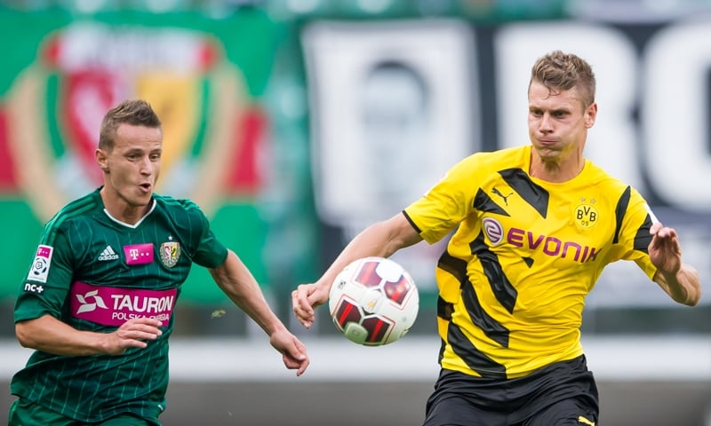 Śląsk przegrał z Borussią [ZDJĘCIA, RELACJA]