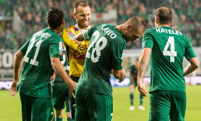 Charytatywny mecz Śląska w Oławie [WIDEO]