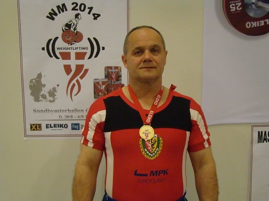 Ryszard Życzkowski mistrzem świata w podnoszeniu ciężarów