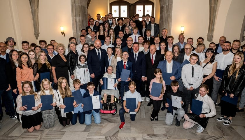 Wrocław nagrodził najlepszych sportowców i trenerów za ich sukcesy w 2024 roku