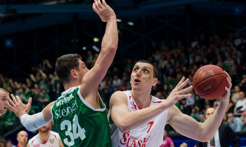 Rewelacyjny mecz koszykarzy Śląska [ZDJĘCIA]