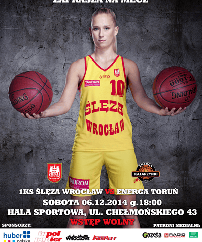 Sportowe mikołajki z koszykarkami Ślęzy