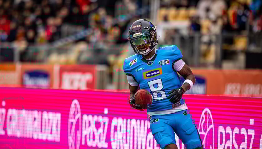 Panthers Wrocław pokonali Fehervar Enthroners 55:12 podczas pierwszego spotkania European League of Football 2025