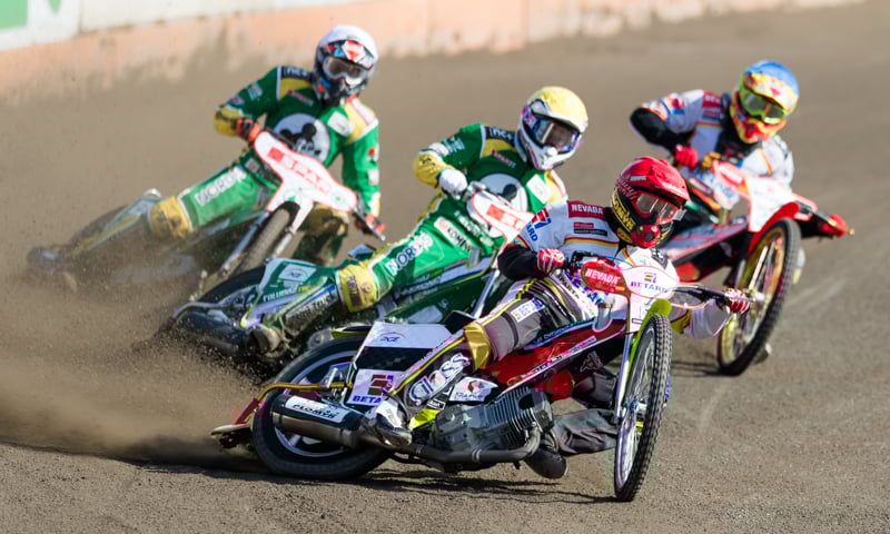 Żużlowcy Sparty przegrali u siebie z Falubazem