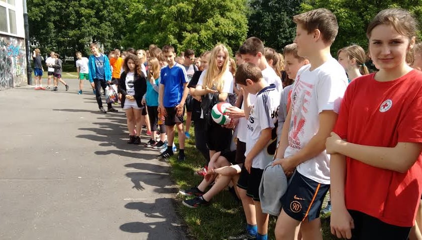 Super kibice z Gimnazjum nr 1