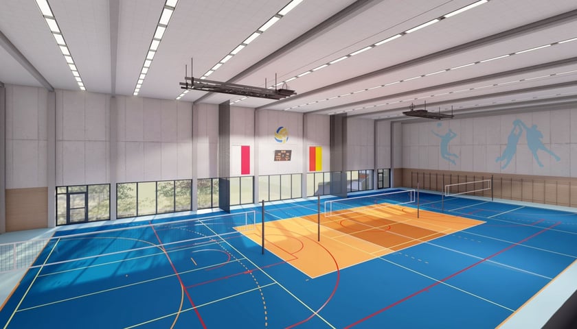 Tak będzie wyglądać obiekt sportowy przy SP 97 przy ulicy Prostej 