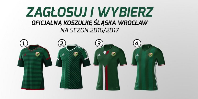 Wybierzmy wspólnie koszulkę Śląska