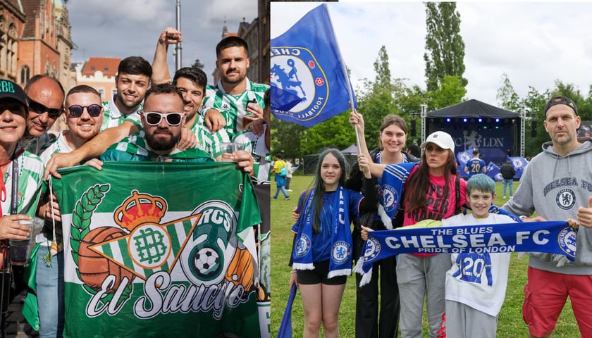 Kibice Realu Betis i Chelsea Londyn w strefach kibica na kilka godzin przed wielkim finałem Ligi Konferencji