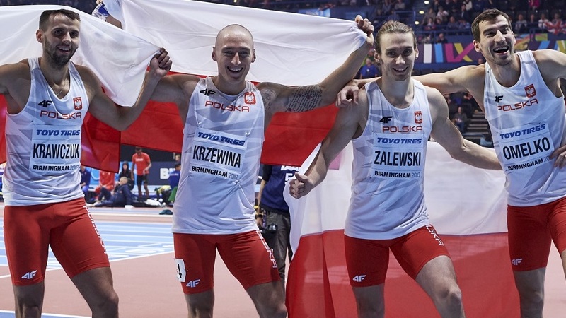 Trzech wrocławian w złotej sztafecie i z rekordem świata