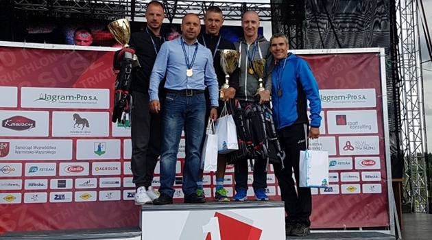 Wrocławscy policjanci z sukcesami na Susz Triathlon 2018