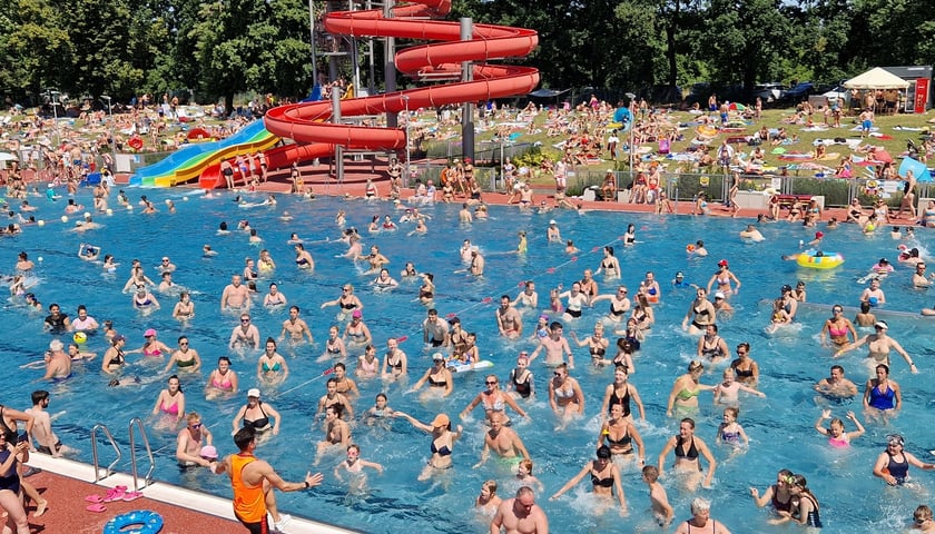 Pływalnia Letnia Orbita  przy ul. Wejherowskiej 34 we Wrocławiu