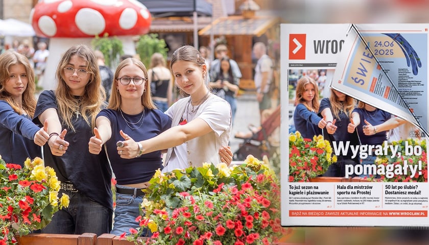 Cztery laureatki konkursu Zwolnieni z Teorii na wrocławskim rynku
