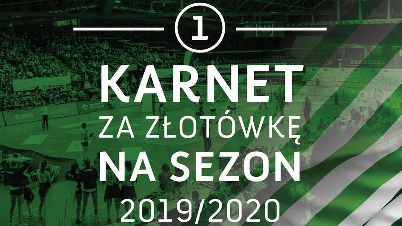 Karnet za złotówkę dla najwierniejszych kibiców #Volley Wrocław