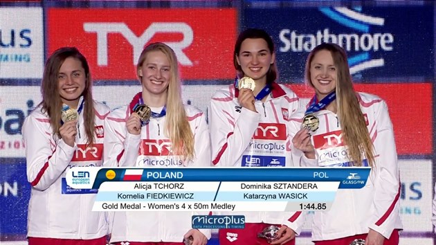 Zawodniczki Juvenii Wrocław z medalami na ME w pływaniu