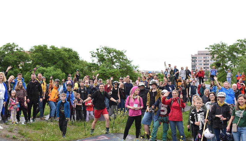 <p>Wyprawa trawersem na wzg&oacute;rze Andersa. Wrocław, 07.06.2025</p>