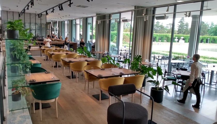 Wnętrze Restauracji Tarasowa