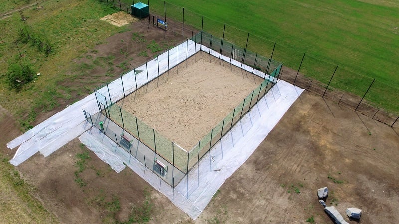 Nowe boisko do siatkówki plażowej w Parku Tysiąclecia